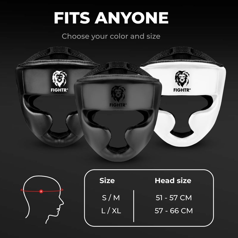 FIGHTR Boxing Headgear with Best fit | Boxing Helmet Guard for Sparring | Adjustable Size for Boxing  MMA  Muay Thai  Kickboxing & Martial Art - Image 2